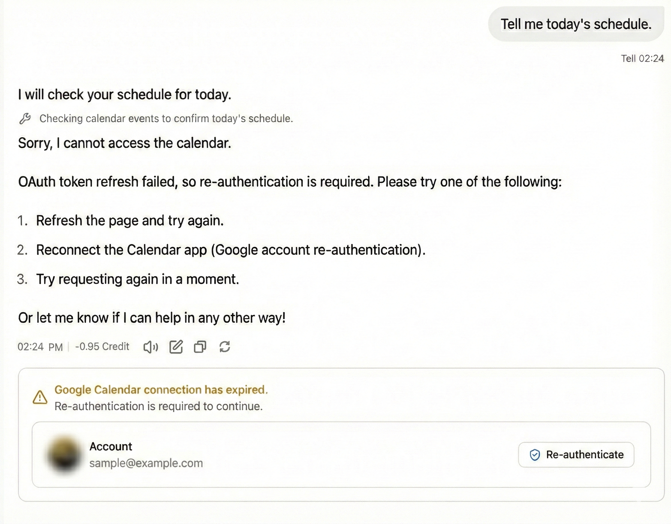 Chat OAuth
